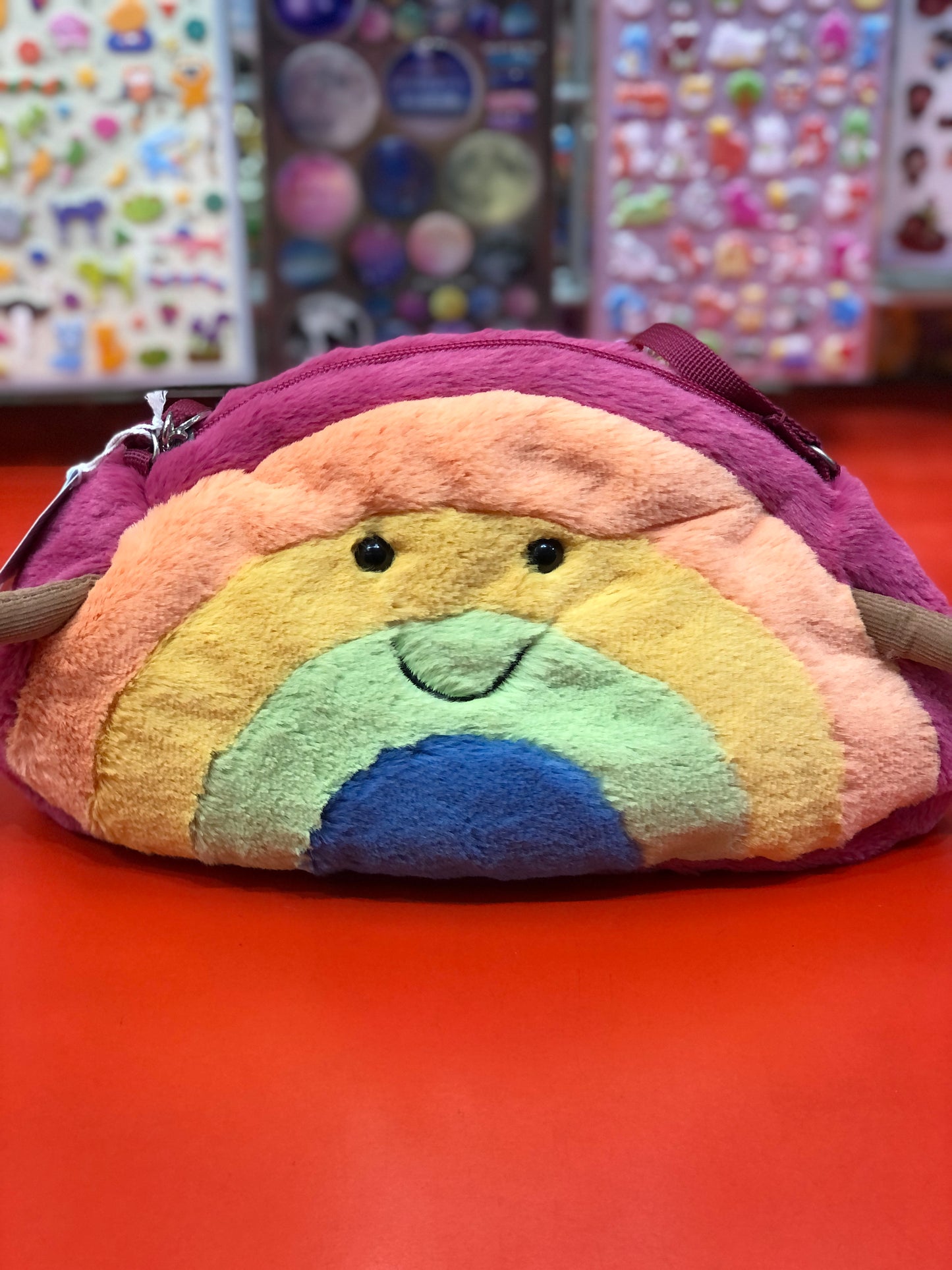 Jellycat Amuseables Rainbow Bag 10"