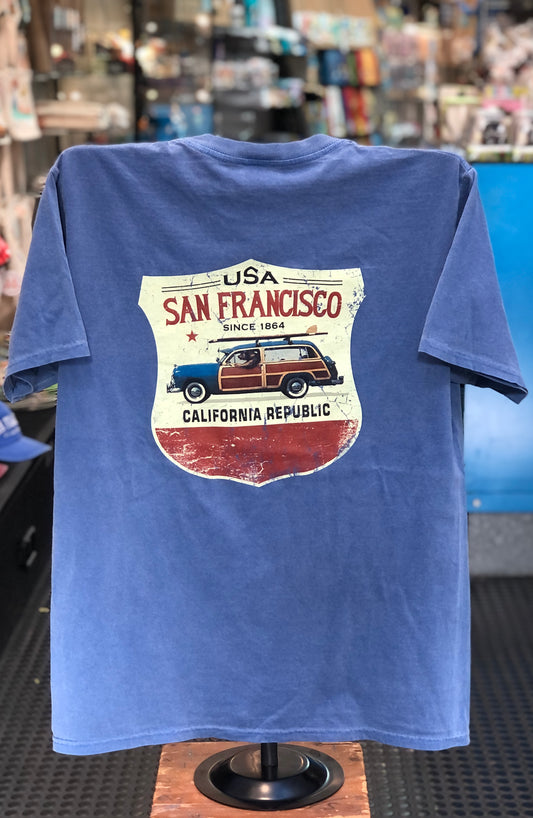 San Francisco Liberty Bell Unisex Short Sleeve T Shirt