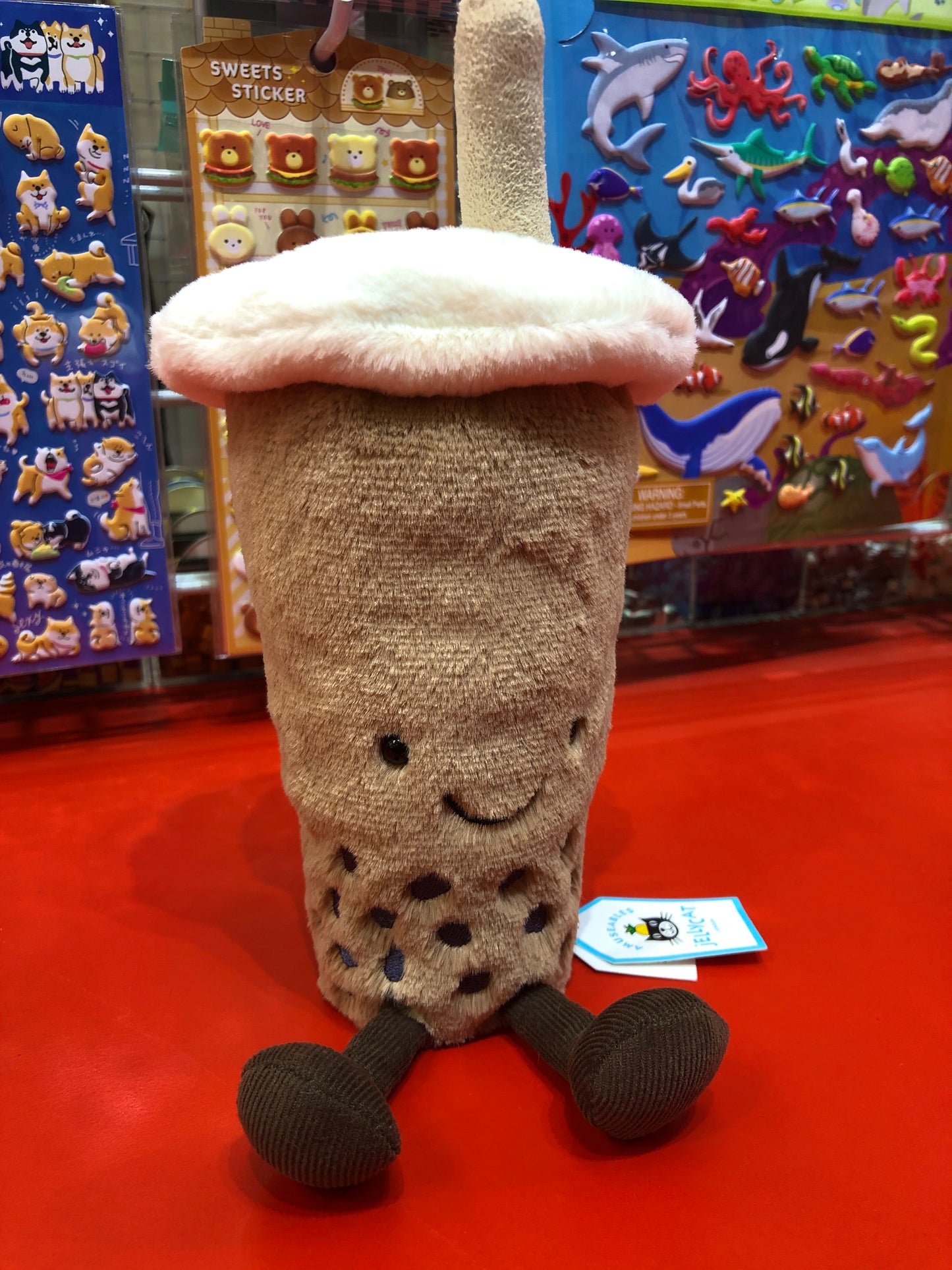 Jellycat Amuseables Bubble Tea Plush 9"