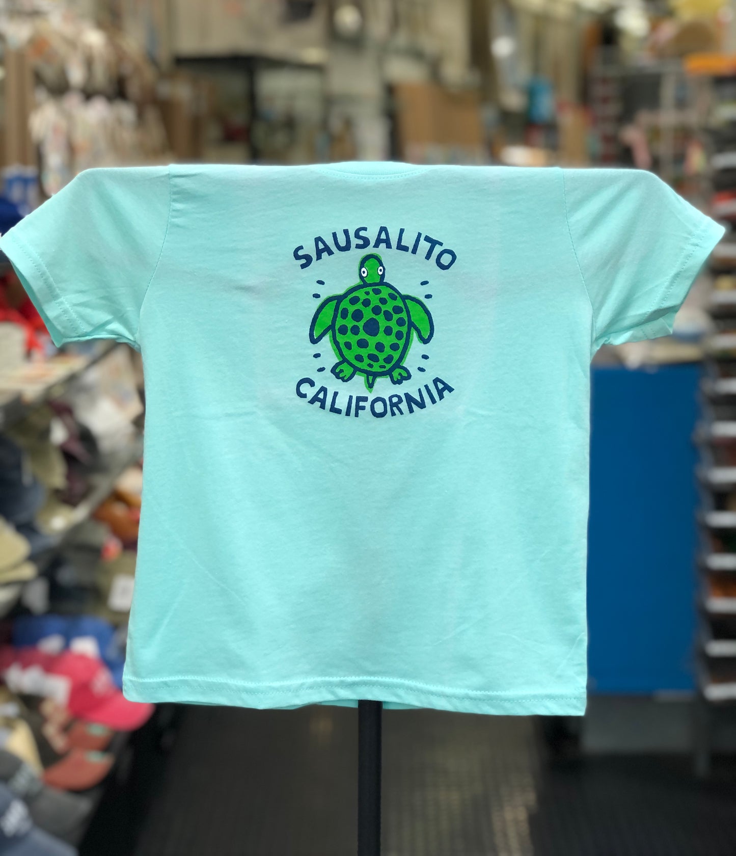 Sausalito Super Turtle Kids' Short Sleeve T Shirt