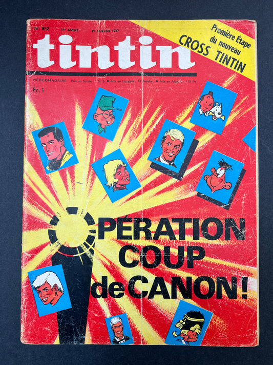 Le Journal Tintin Nº 952 January 19 1967