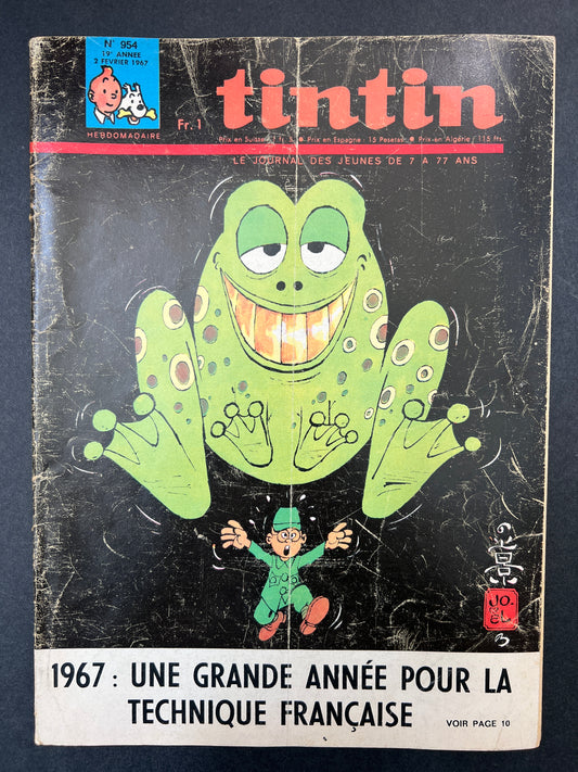 Le Journal Tintin Nº 954 February 2 1967