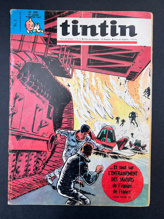 Le Journal Tintin Nº 955 February 9 1967