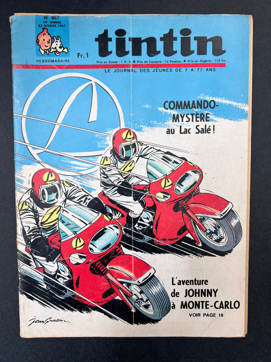 Le Journal Tintin Nº 957 February 23 1967