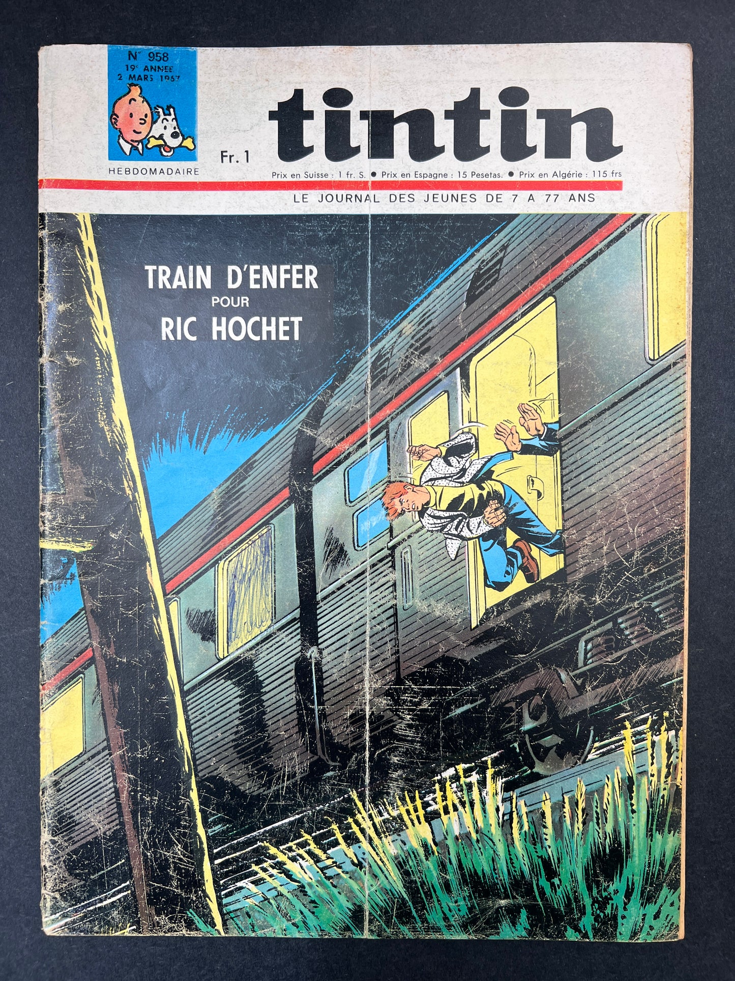 Le Journal Tintin Nº 958 March 2 1967