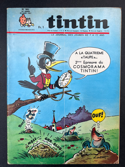 Le Journal Tintin Nº 962 March 30 1967