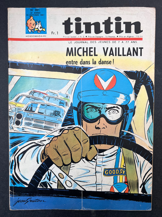 Le Journal Tintin Nº 991 October 19 1967