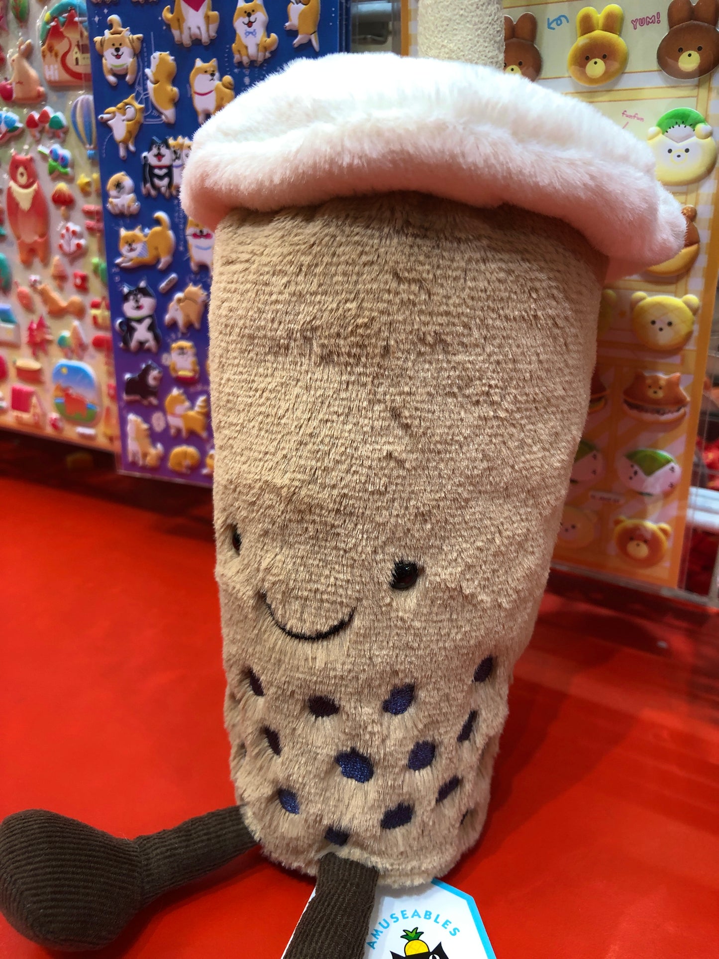 Jellycat Amuseables Bubble Tea Plush 9"