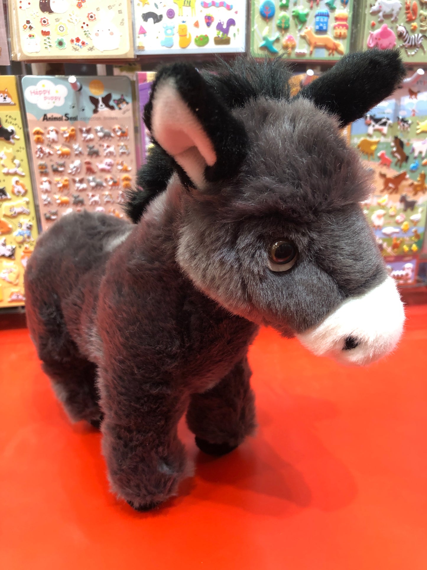 Aurora Miyoni Tots Donkey Foal Plush 11"