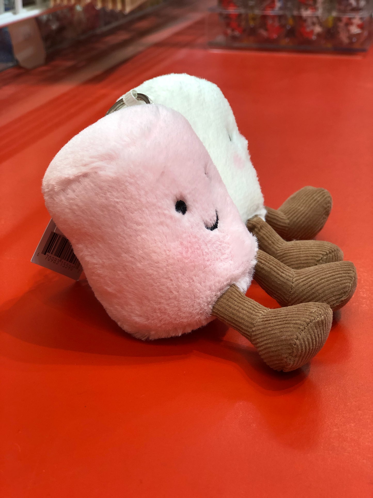 Jellycat Amuseables Pair of Marshmallows Bag Charm 4"