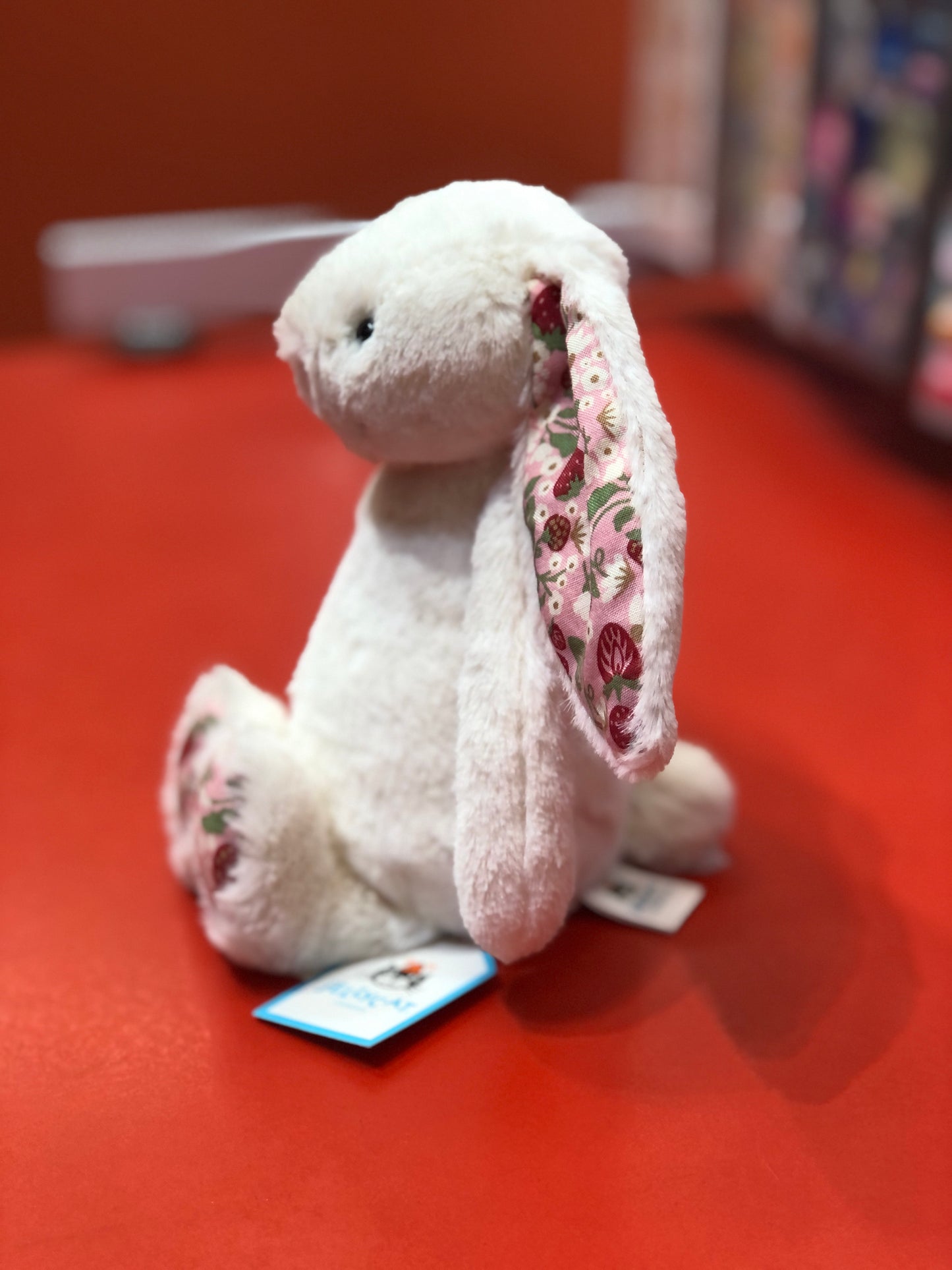 Jellycat Blossom Cream Bunny 'Berry' Small Plush 7"