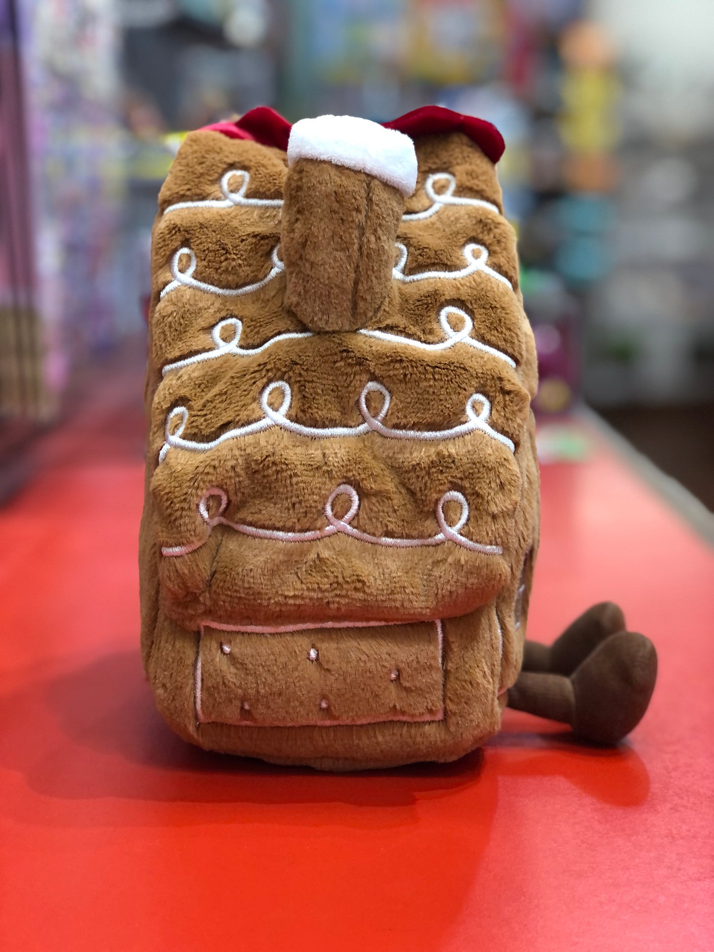 Jellycat Amuseables Gingerbread House Plush 9"