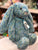 Jellycat Bashful Luxe Bunny Azure Medium Plush 12"