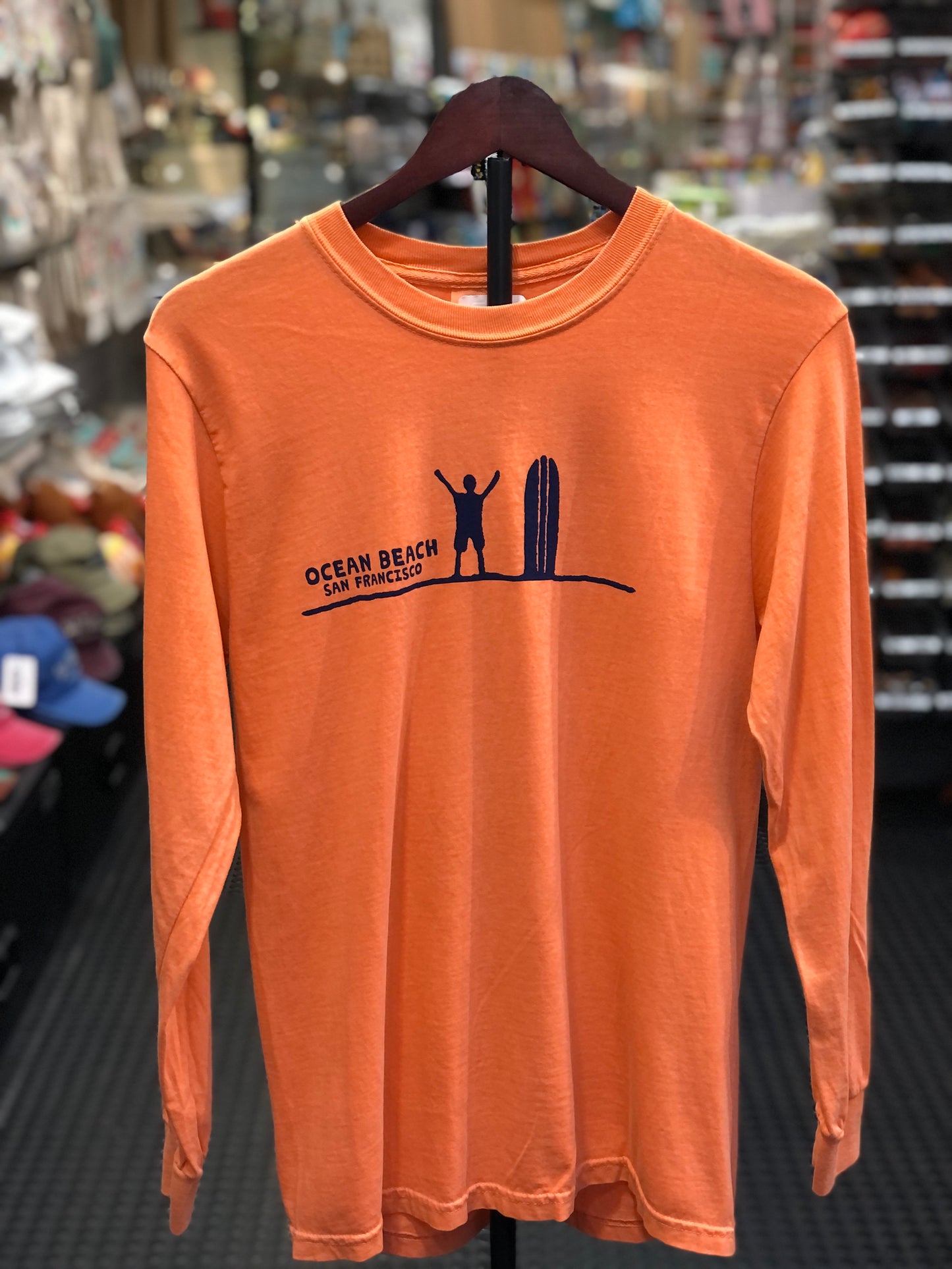 Sun At Ocean Beach San Francisco Unisex Long Sleeve T Shirt