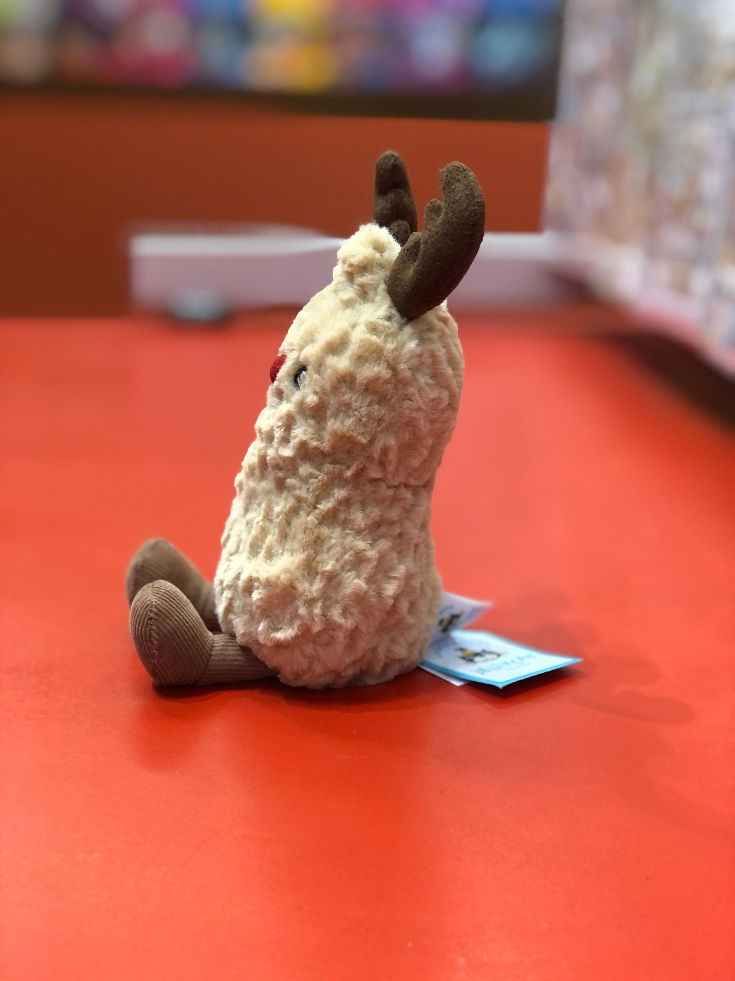 Jellycat Amuseables Peanut Reindeer Plush 6"