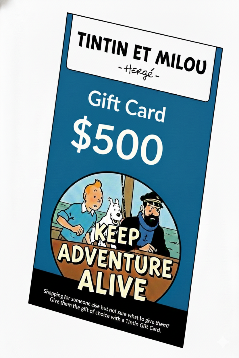 Digital Gift Card - Tintin