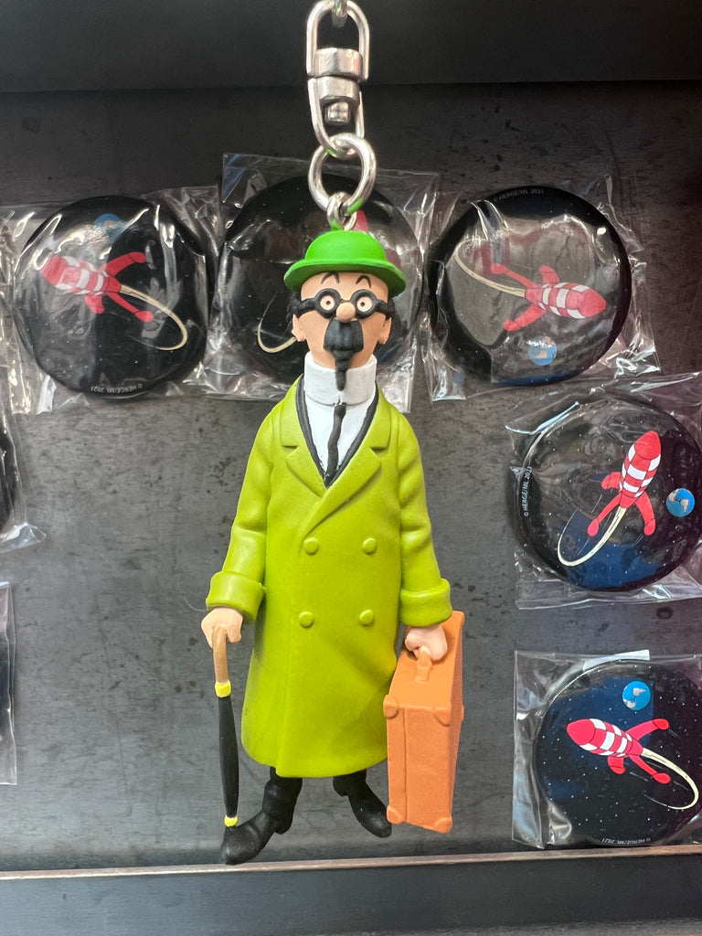 Professor Calculus Keychain Mini Figure 7cm Ref: 42546