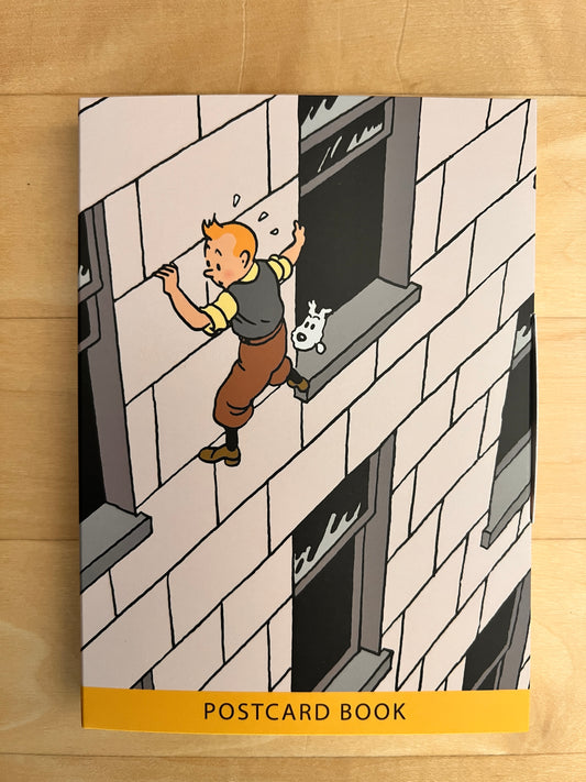 The Adventures of Tintin Book Cover Postcard Book Ref: 31311