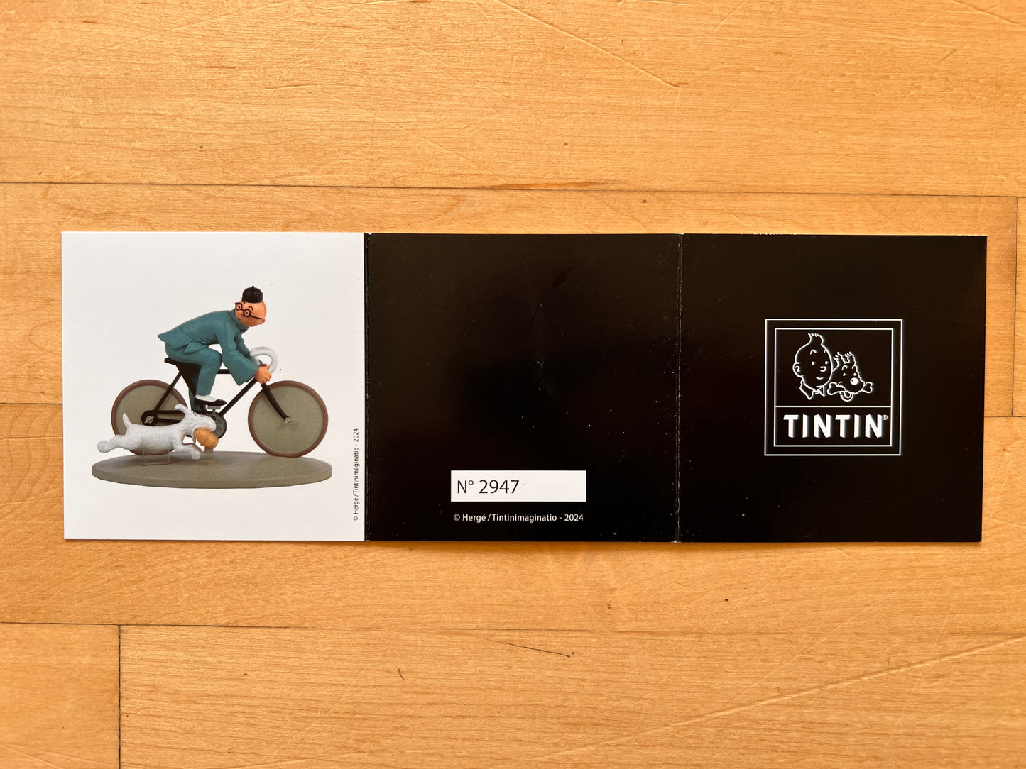 Tintin Bicycle Statuette Special Issue Ref: 42291