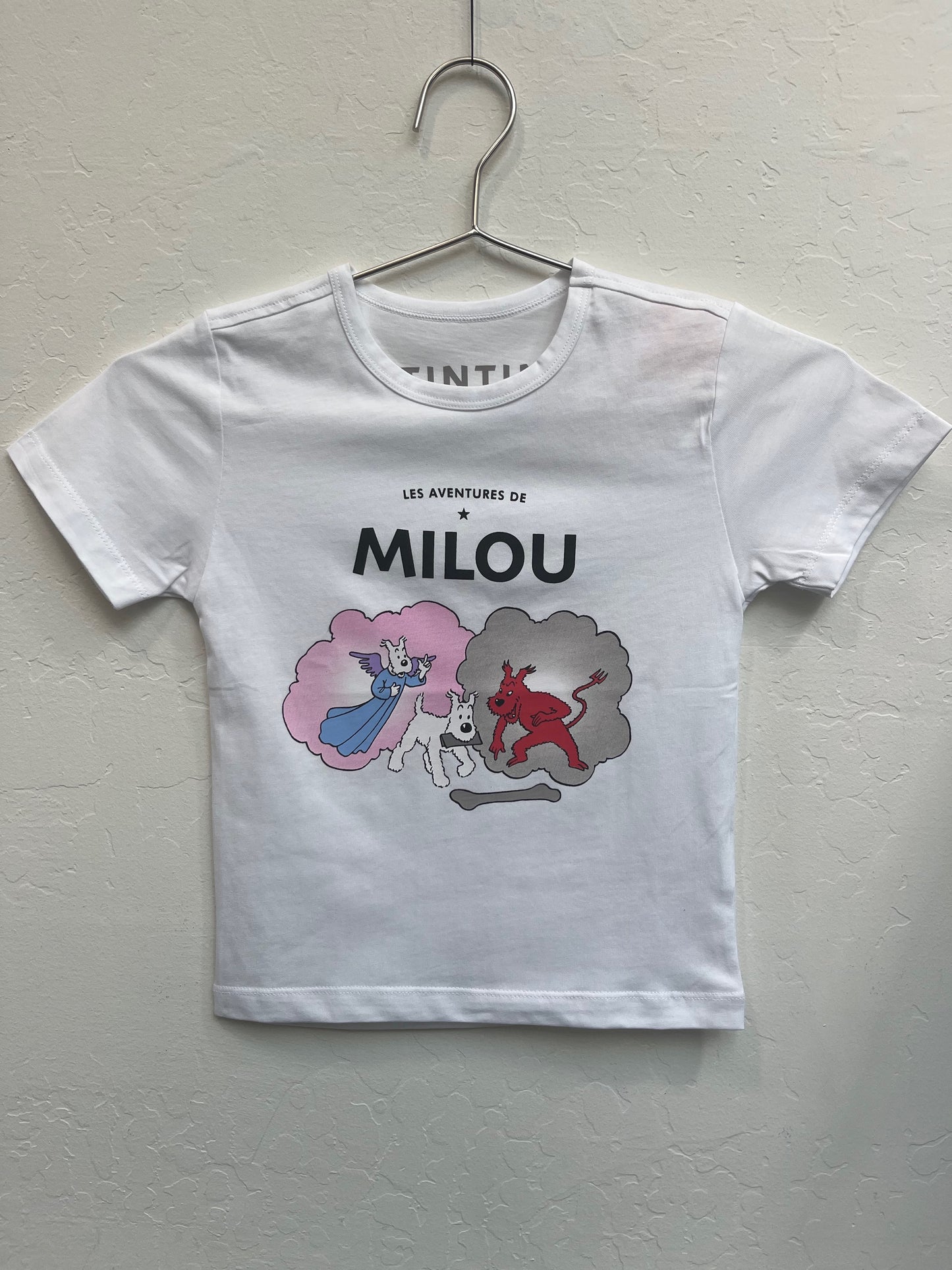 Snowy Angel vs. Devil Kid's T Shirt Ref: 00904001