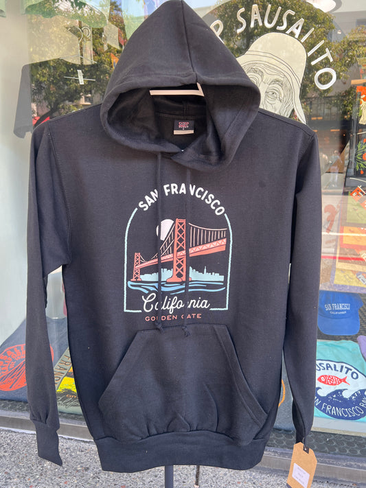 San Francisco Golden Gate Bridge Hooded Sweatshirt
