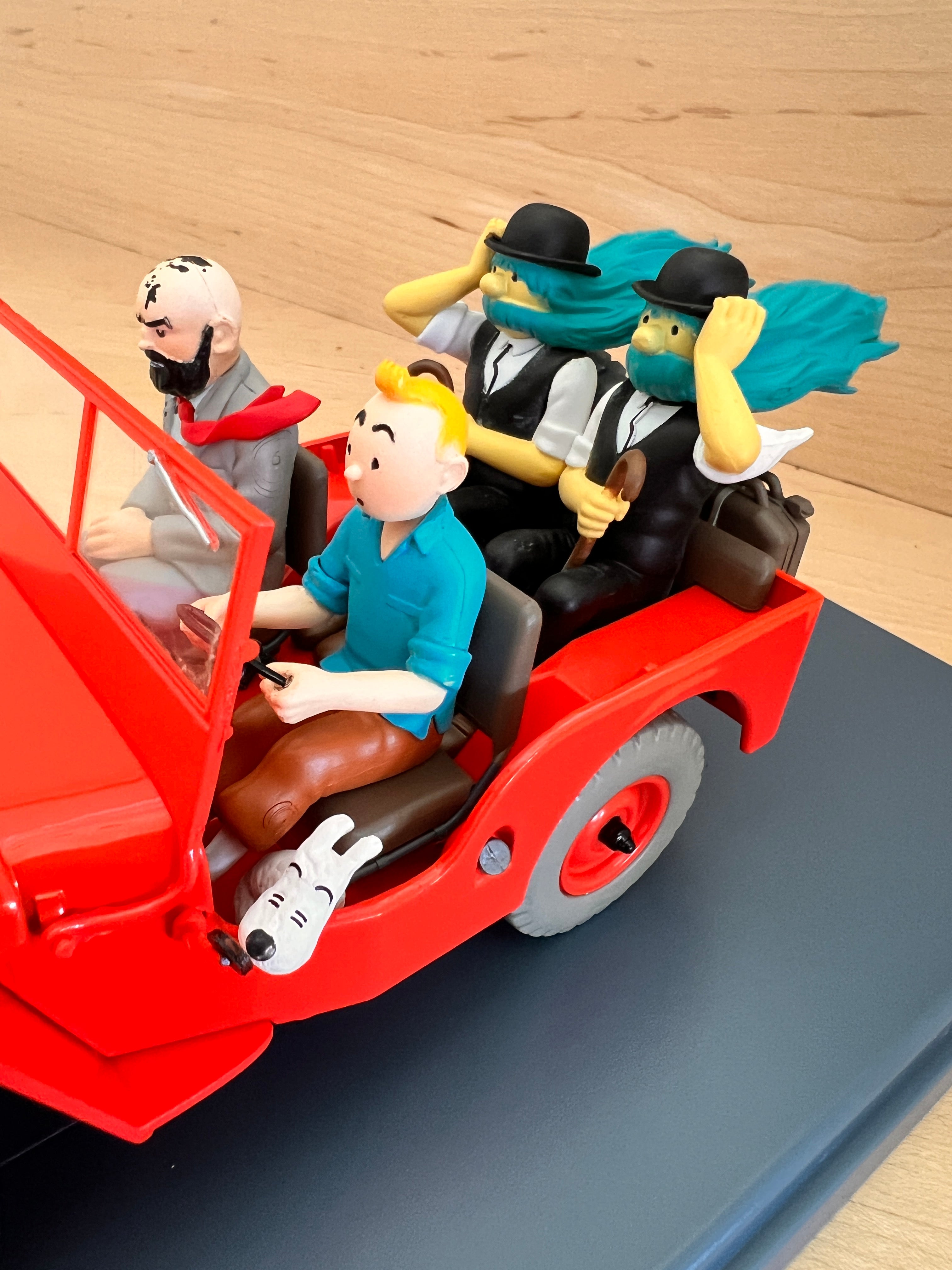 Tintin 1943 Desert Jeep Willys #47 From The Land of Black Gold