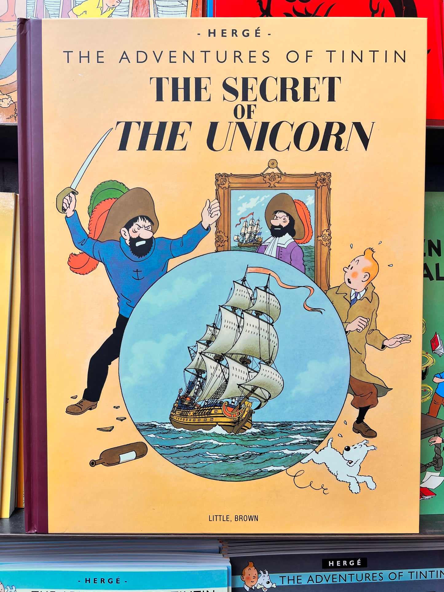 The Adventures of Tintin, The Secret of the Unicorn Treasure Hardcover Facsimile 1946