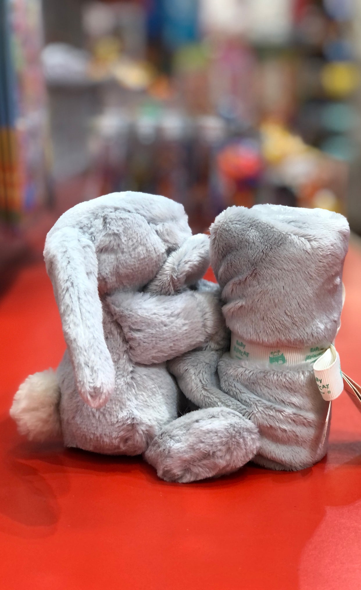 Jellycat Bashful Grey Bunny Soother Plush 5"