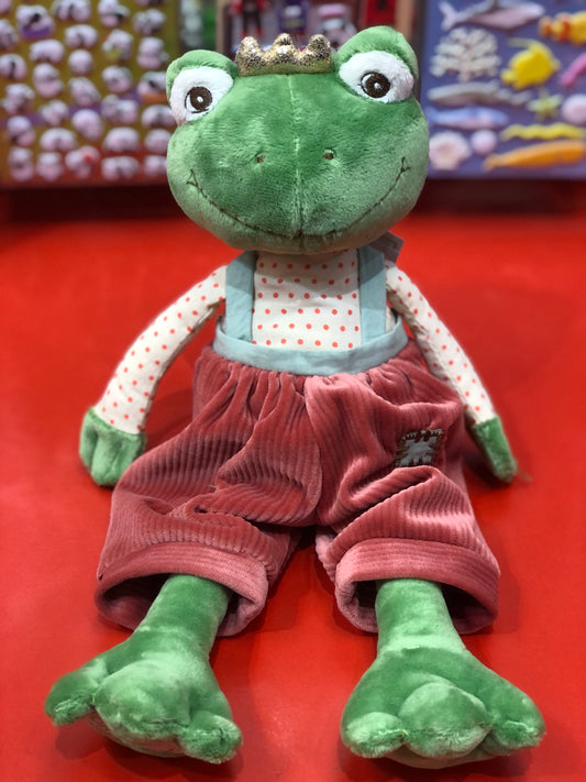 Bukowski Bears Prince Frog Plush 14"