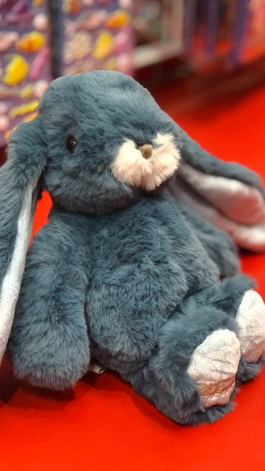 Bukowski Bears Junior Kanini  Fjord Blue Bunny Plush 8.5"