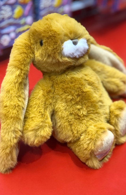 Bukowski Bears Junior Kanini Deep Saffron Yellow Bunny Plush 8.5"