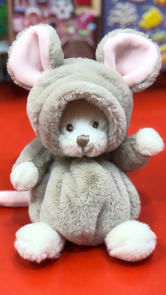 Bukowski Bears Ziggy Mouse Plush 6"
