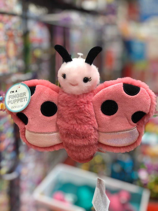 Douglas Mini Bug Butterfly Finger Puppet 8"