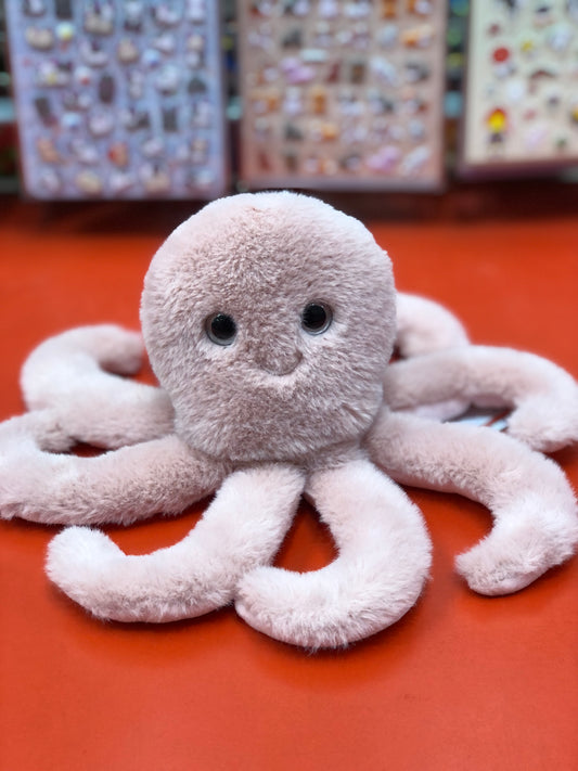 Douglas Mini Pink Octopus Plush 9"