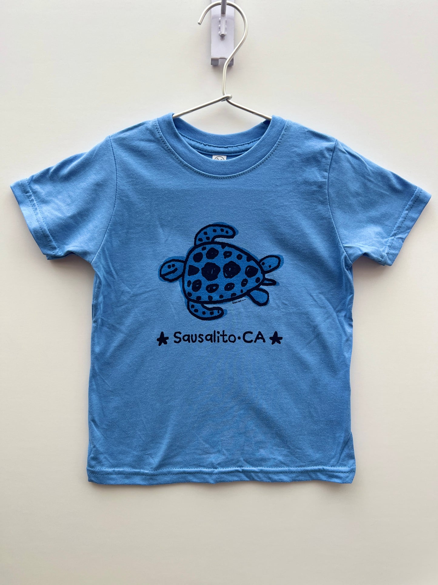 Happy Tonal Turtle Toddler T Shirt
