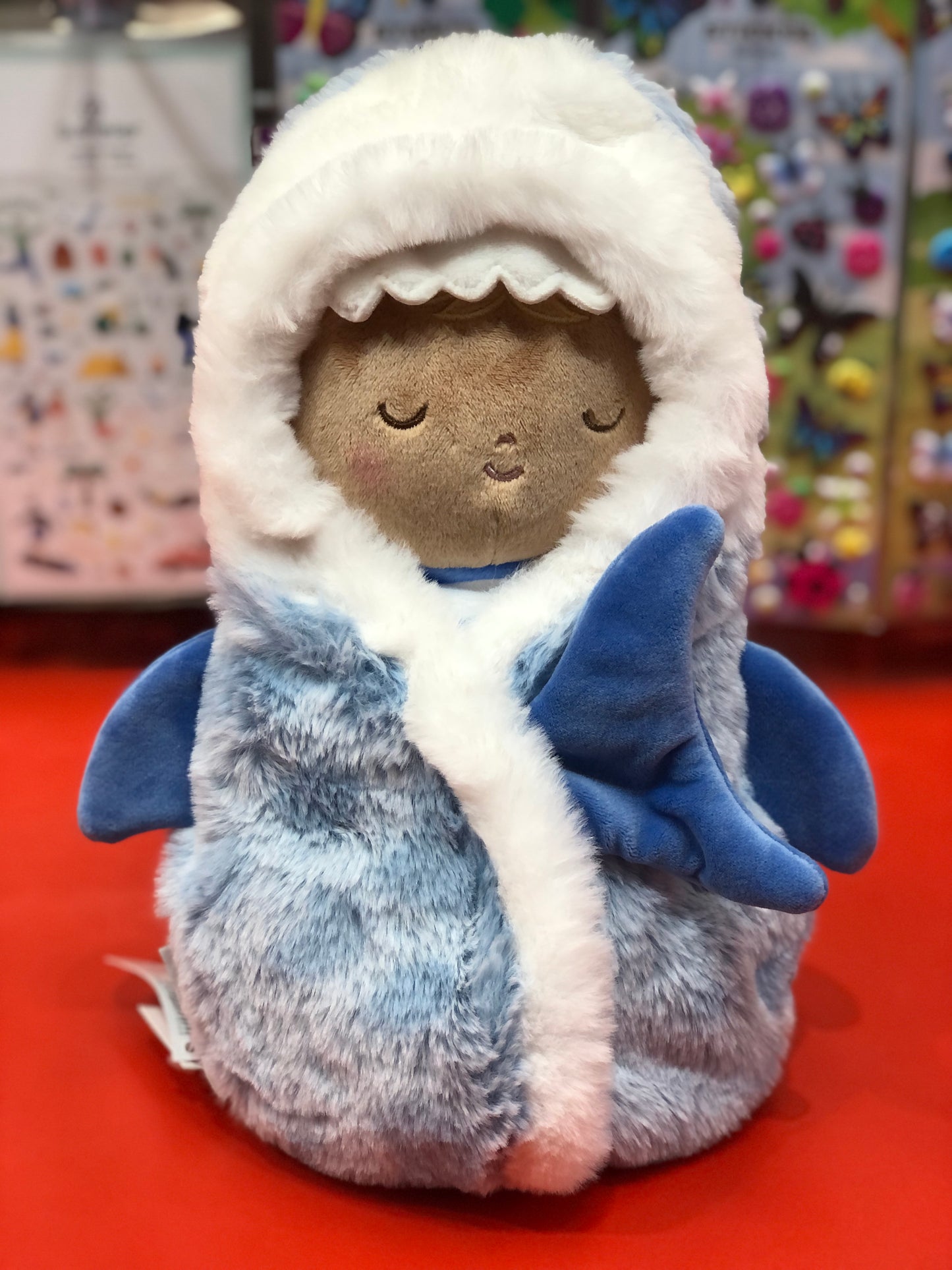 Douglas Baby Shark Hug Plush 11"