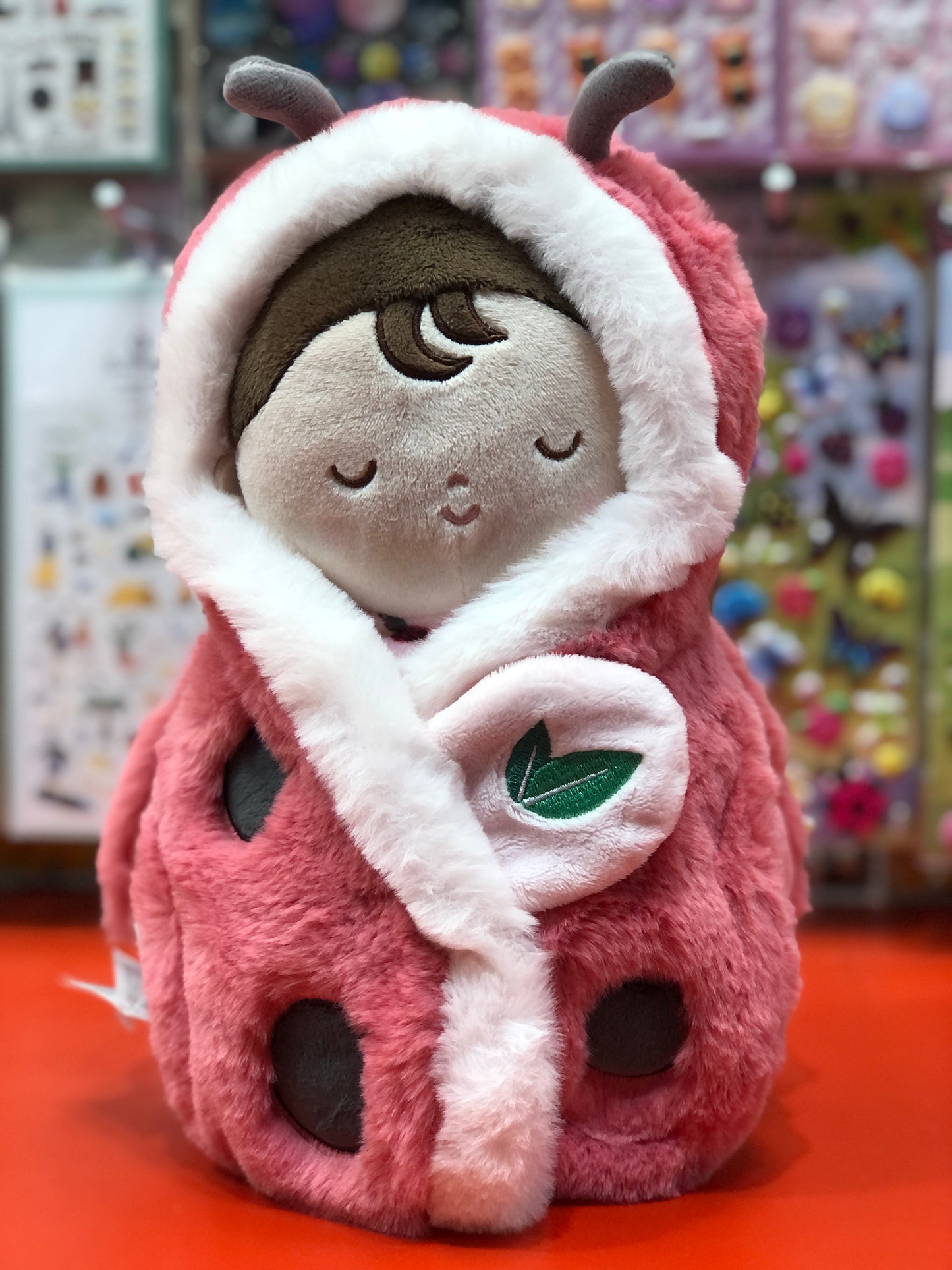 Douglas Baby Ladybug Huh Plush 11"