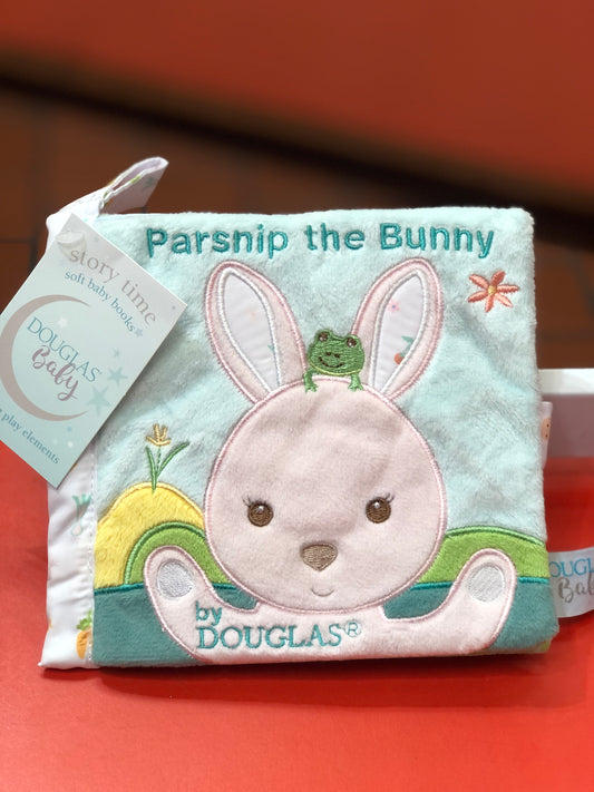 Douglas Soft Baby Books Parsnip the Bunny Activity Book