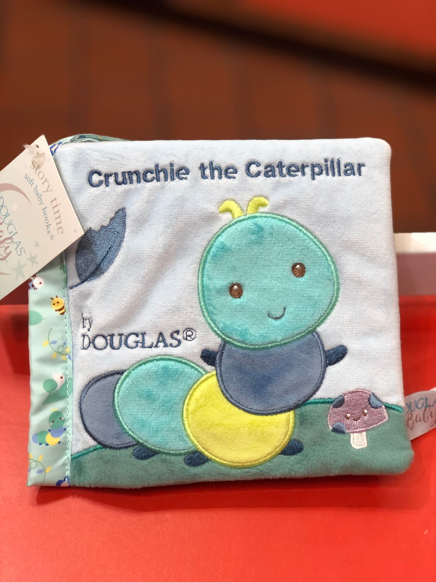 Douglas Soft Baby Books Crunchie the Caterpillar Activity Book