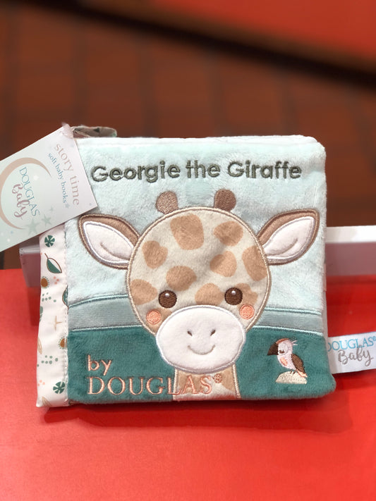 Douglas Soft Baby Books Georgie the Giraffe Activity Book