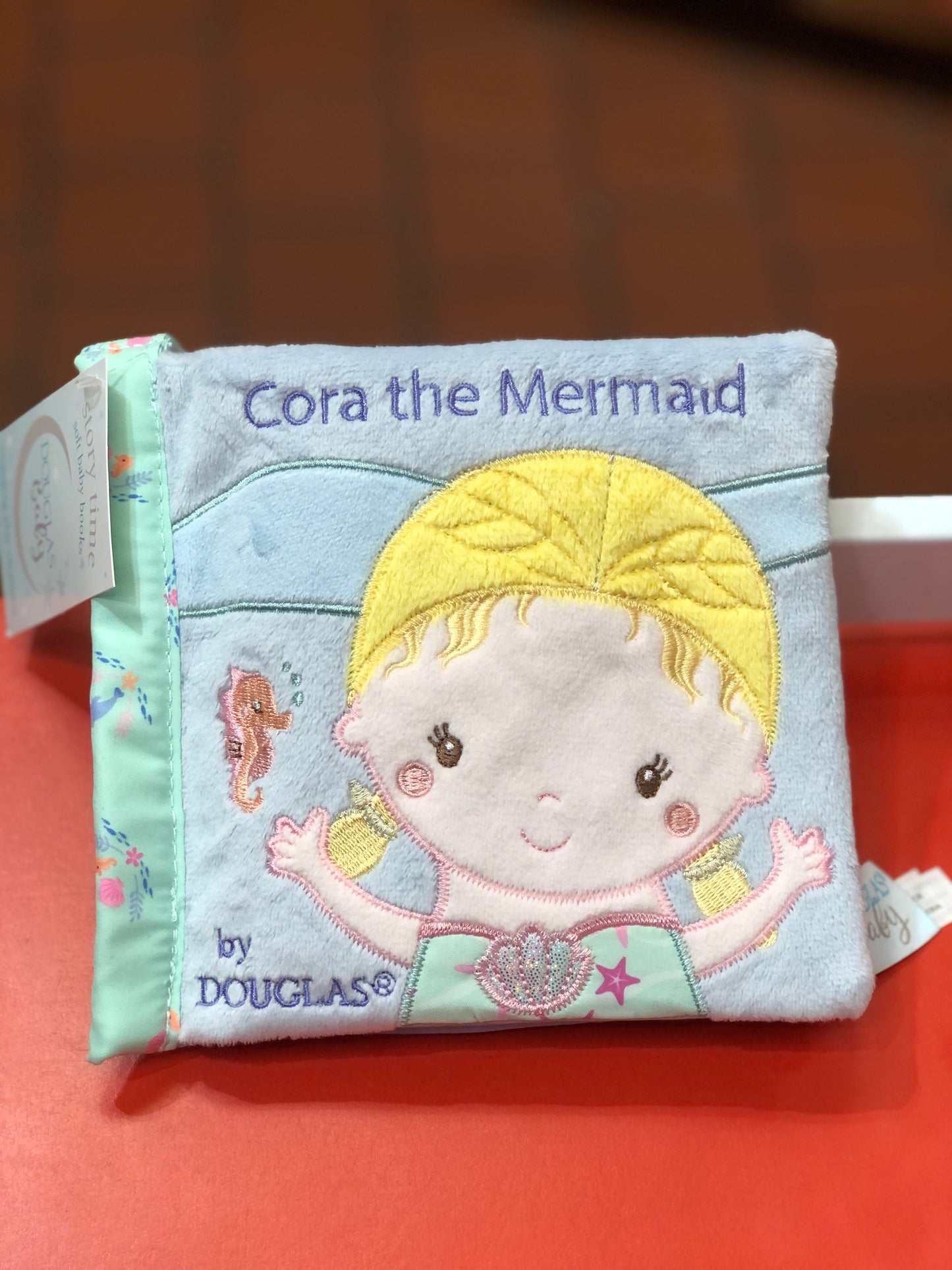 Douglas Soft Baby Books Cora the Mermaid Activity Book
