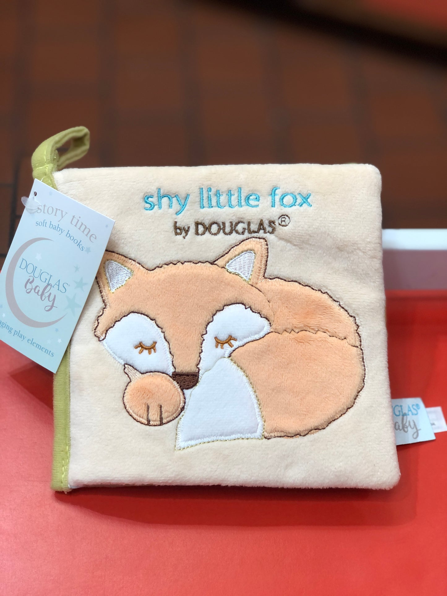 Douglas Soft Baby Books Jordan Fox Activity Book