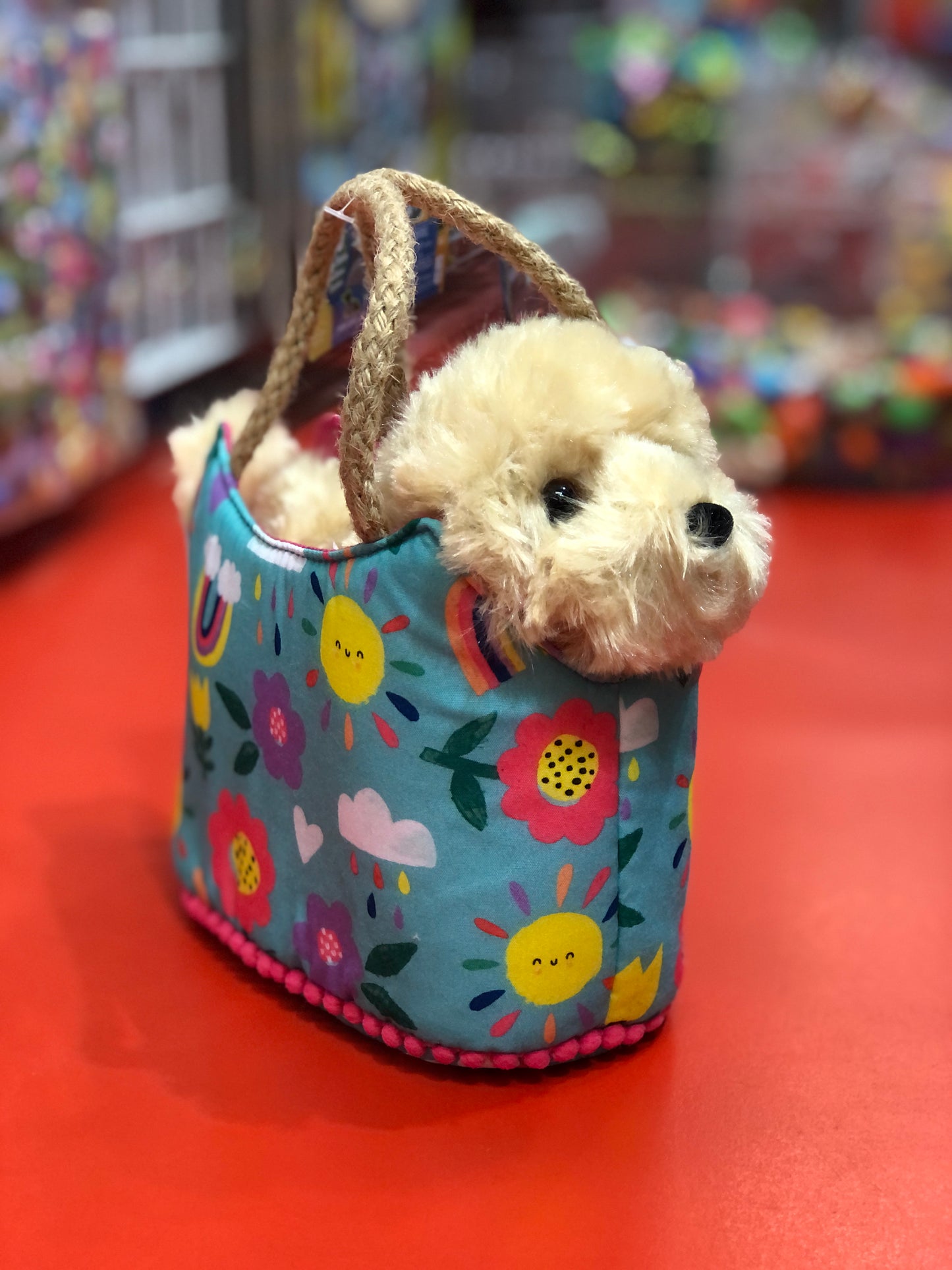 Douglas Happy Day Sassy Sak with Golden Retriever 7"