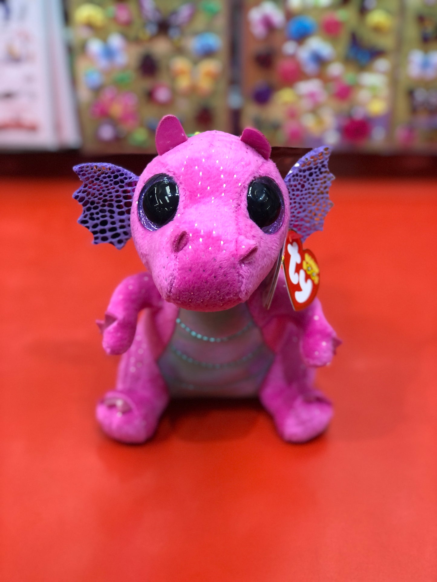 Ty Beanie Boo Spitfire Dragon Plush 6"