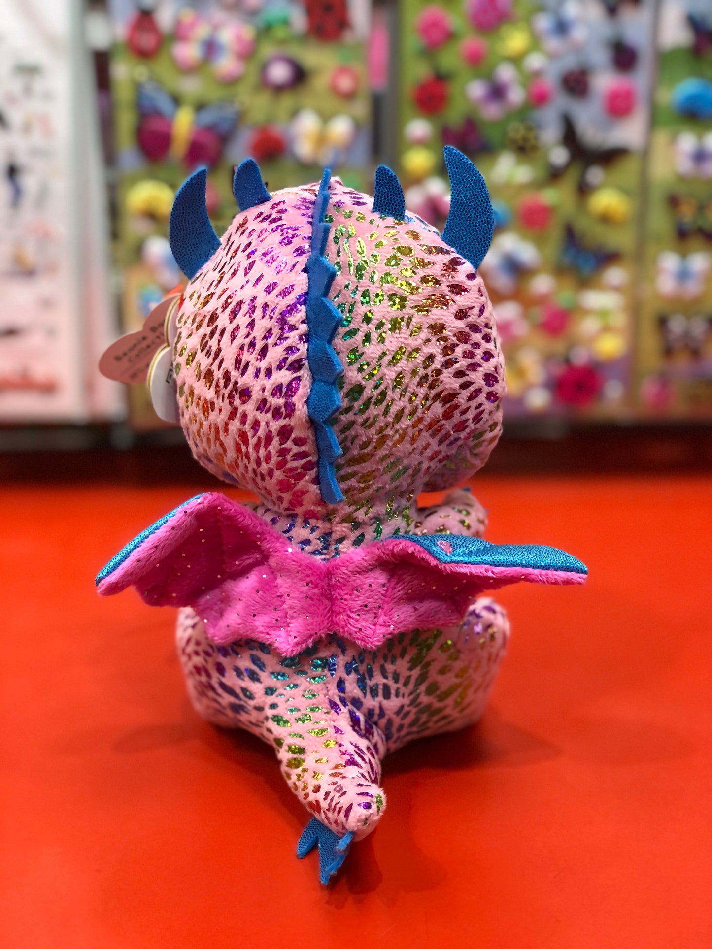 Ty Beanie Boo Flint Dragon Plush 6"