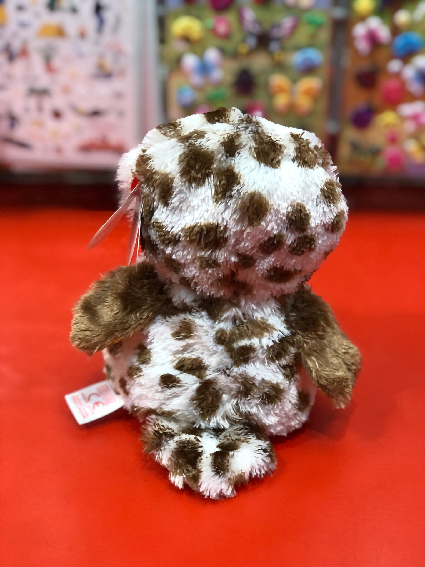 Ty Beanie Boo Whoolie Spotted Owl Plush 6"