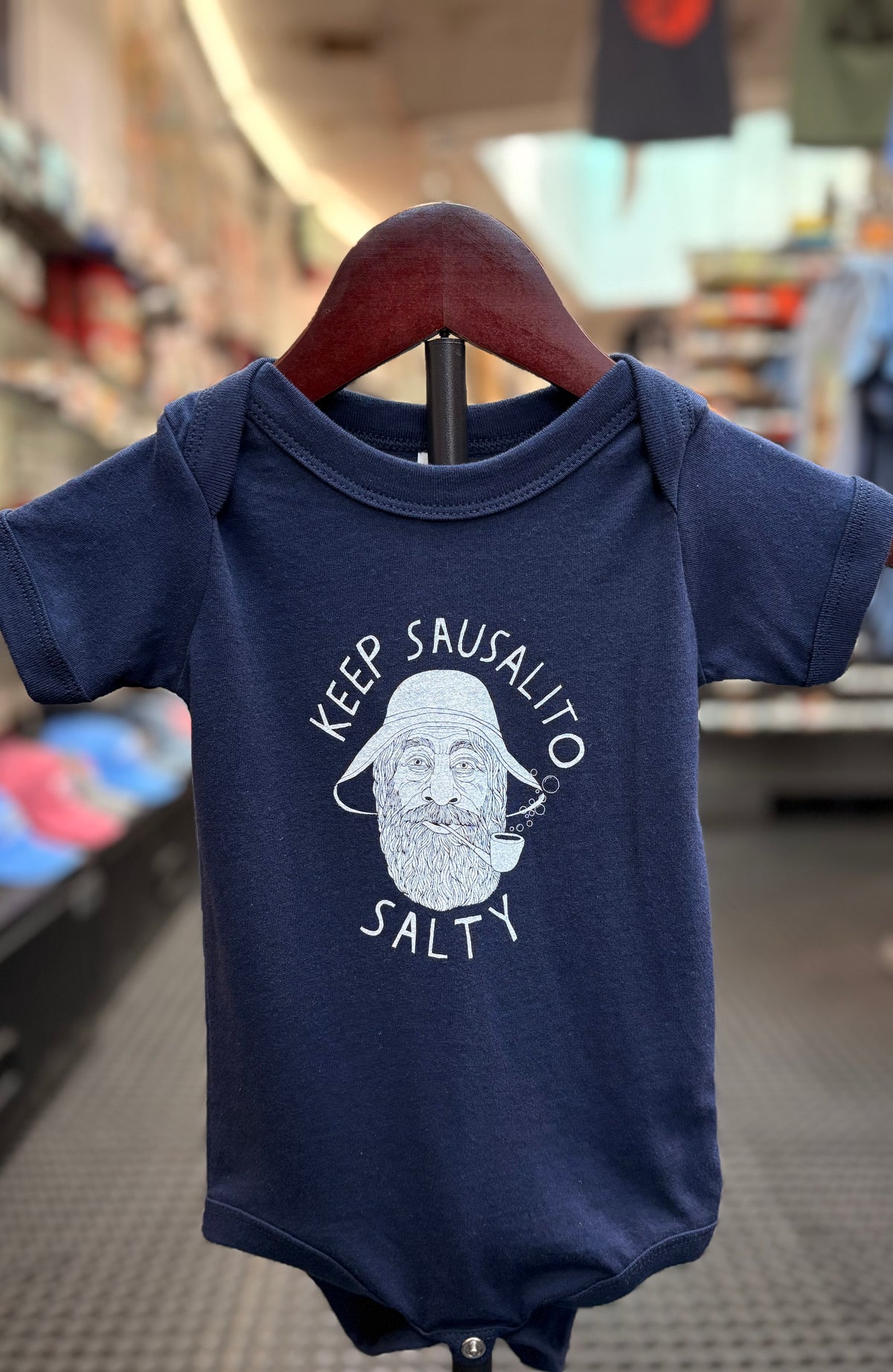 Keep Sausalito Salty Onesie