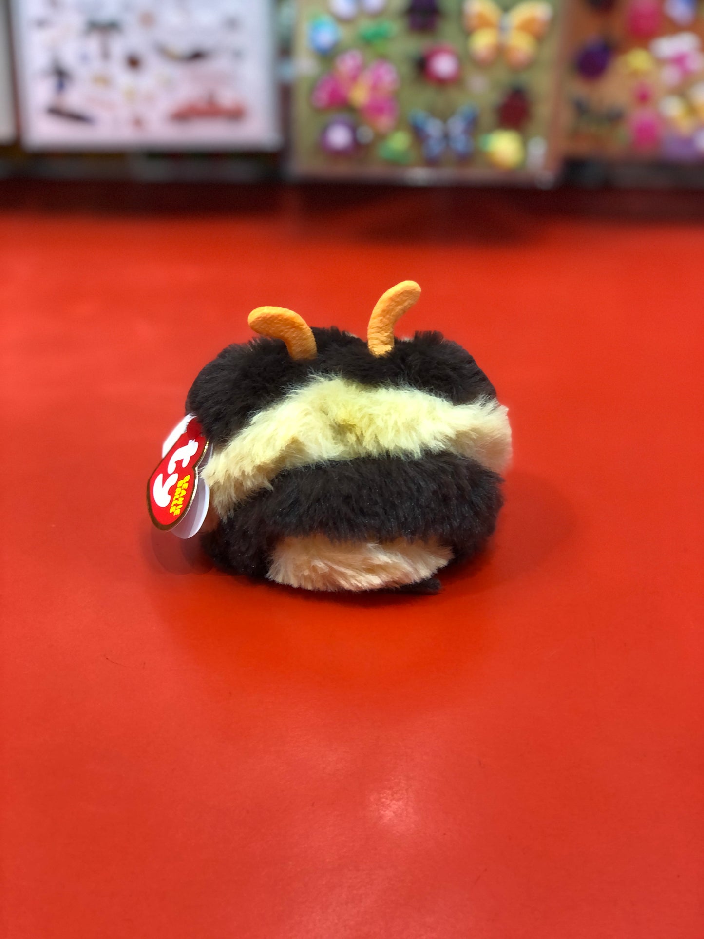 Ty Beanie Balls Zinger Bee Plush 4"