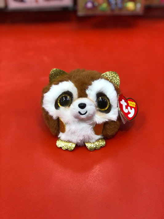 Ty Beanie Balls Pickpocket Raccoon Plush 4"