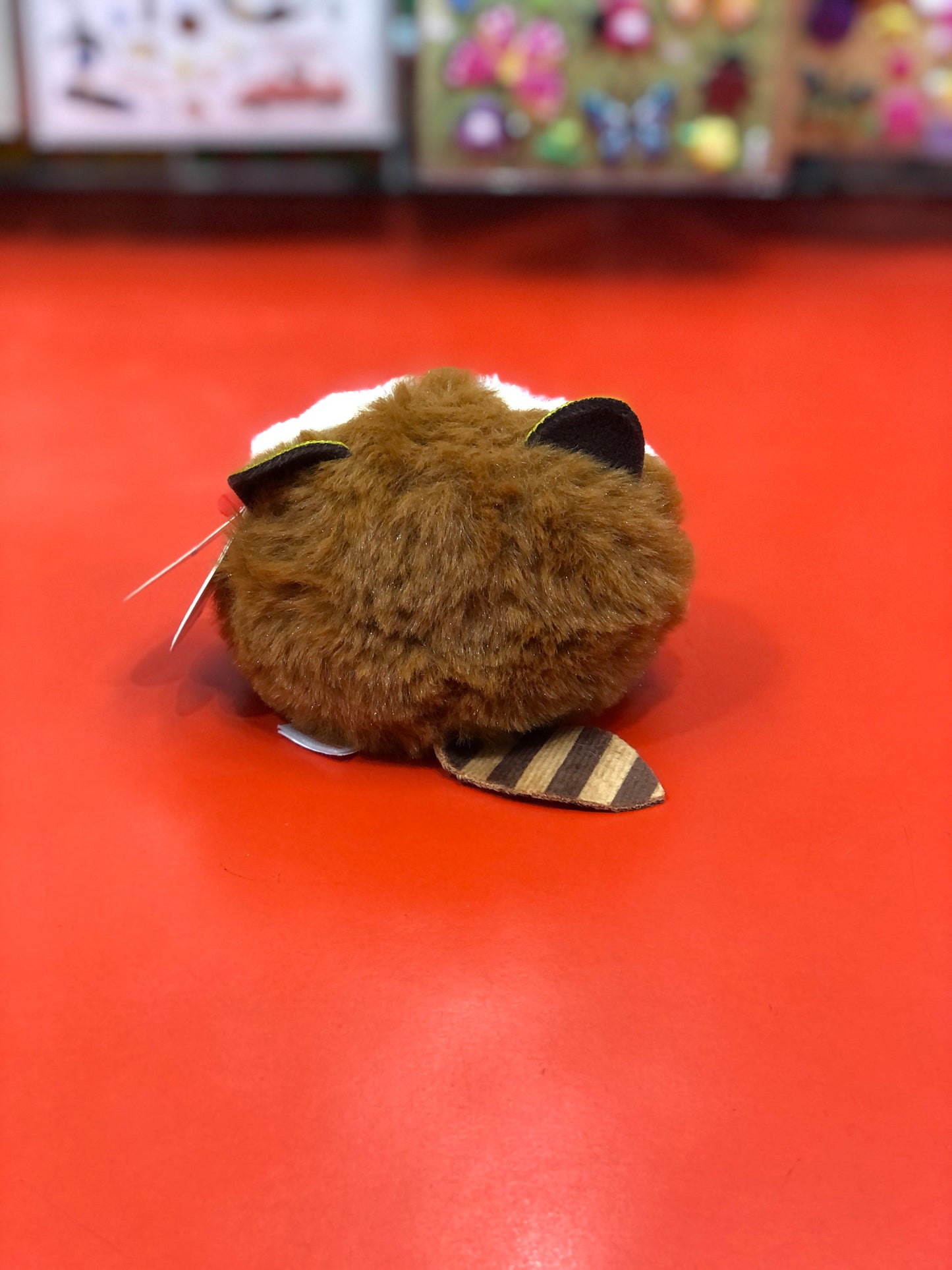 Ty Beanie Balls Pickpocket Raccoon Plush 4"